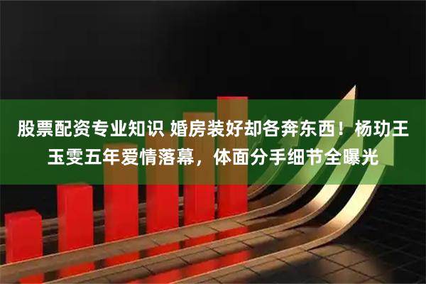 股票配资专业知识 婚房装好却各奔东西!杨玏王玉雯五年爱情落幕,体面分手细节全曝光