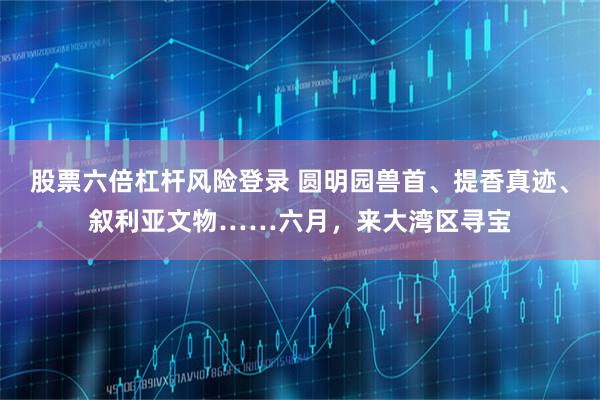 股票六倍杠杆风险登录 圆明园兽首、提香真迹、叙利亚文物……六月，来大湾区寻宝